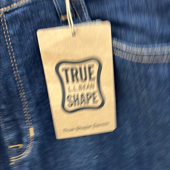 True Craft Blue Straight Leg Jeans - Picture 3 of 5